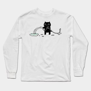 The Watering Cat Long Sleeve T-Shirt